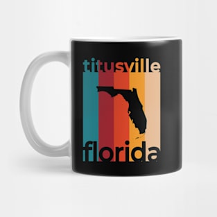 Titusville Florida Retro Mug